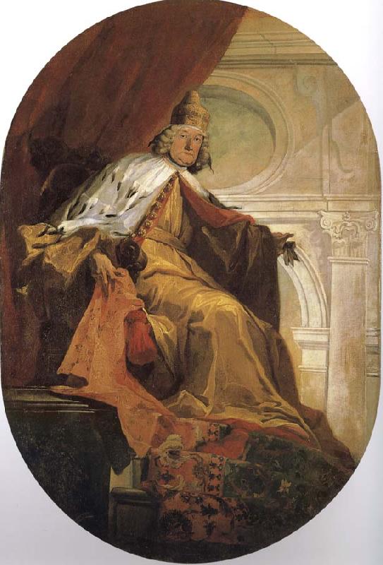 Giovanni Battista Tiepolo Giovanni II as Sweden oil painting art